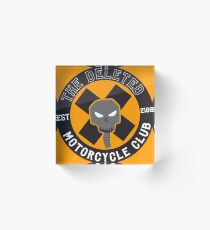 Angrybot: The Deleted Motorcycle Club Acrylic Block