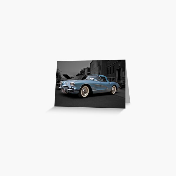 1958 Chevrolet Corvette Greeting Card