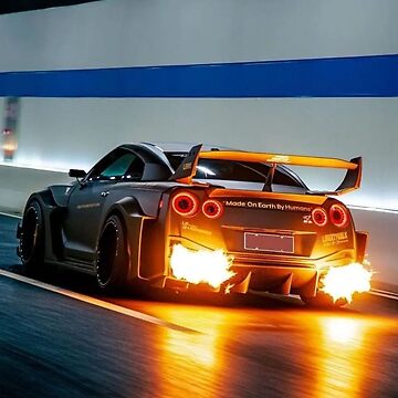 flaming r35 liberty walk v2