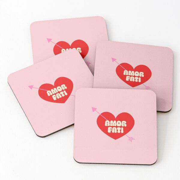 Item preview, Amor Fati Stoic Typography Love Heart with Arrow designed and sold by stoicjimny.