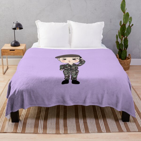 Item preview, Jin in Military uniform designed and sold by Blissful Brushes.