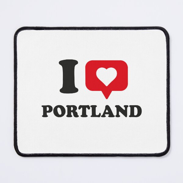 Item preview, I Love Portland, I Heart Portland, Hometown Portland, Maine designed and sold by Danylo Mikhnievych.