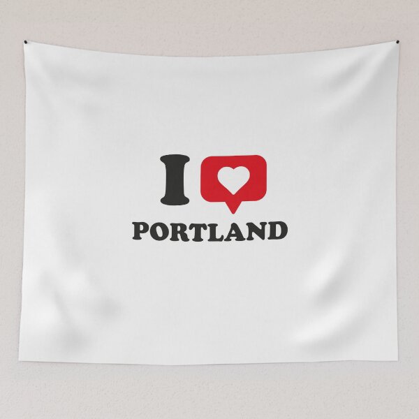 Item preview, I Love Portland, I Heart Portland, Hometown Portland, Maine designed and sold by Danylo Mikhnievych.