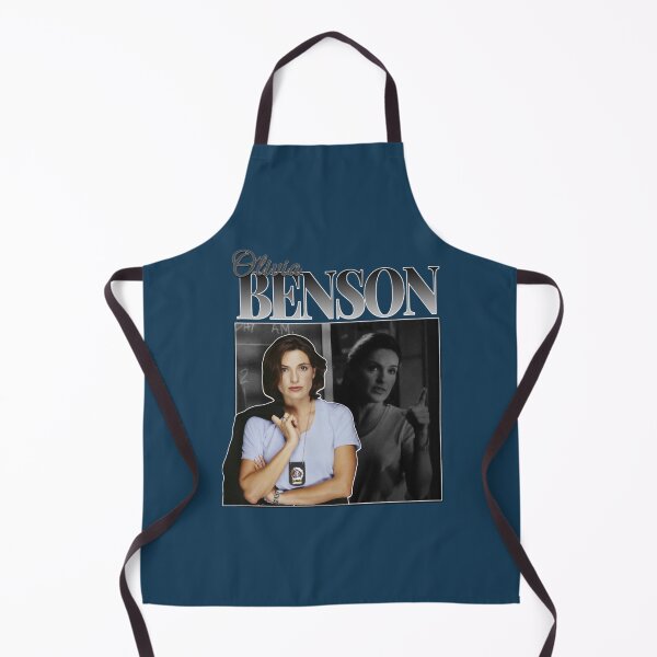 Item preview, Olivia Benson 90s Inspired Vintage Homage Black and White Version 1 designed and sold by gogopediades.