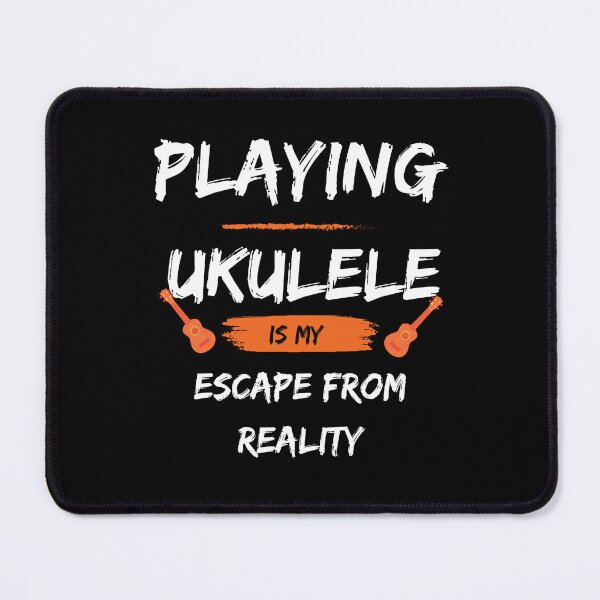 Item preview, Escape reality - playing ukulele designed and sold by piesdesignart.