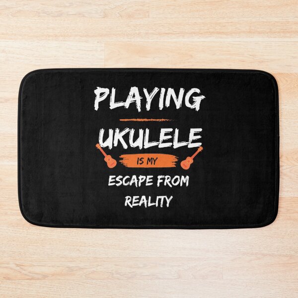 Item preview, Escape reality - playing ukulele designed and sold by piesdesignart.
