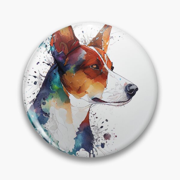 Item preview, Basenji Watercolor designed and sold by rjzinger.