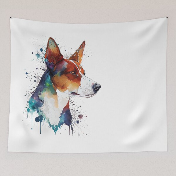 Item preview, Basenji Watercolor designed and sold by rjzinger.