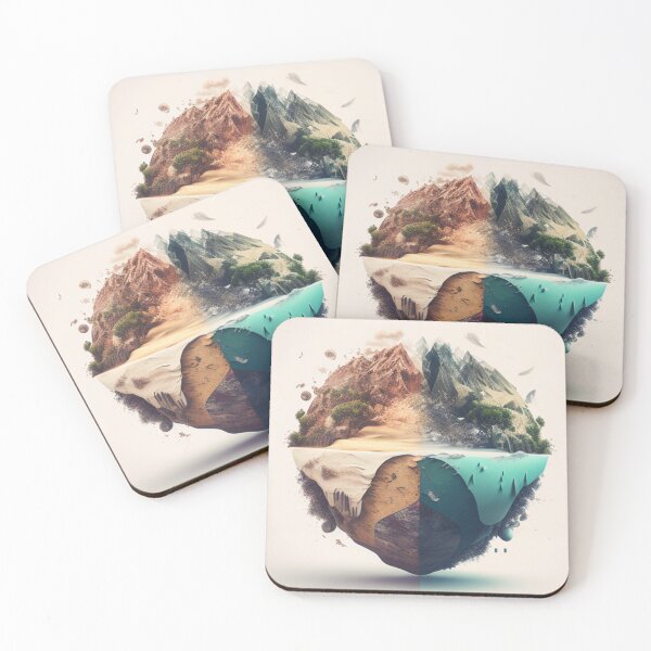 Item preview, Miniature Desert Mountains Globe designed and sold by IllReputes.