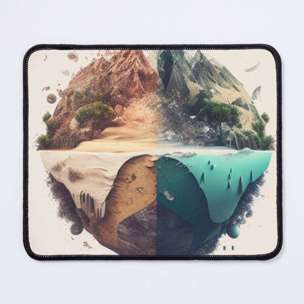 Item preview, Miniature Desert Mountains Globe designed and sold by IllReputes.