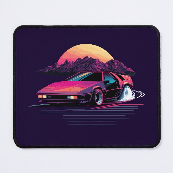 Item preview, Synthwave Fiero Drifting designed and sold by ChasmicArt.
