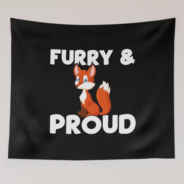Item preview, Furry And Proud  designed and sold by TrendTastic.