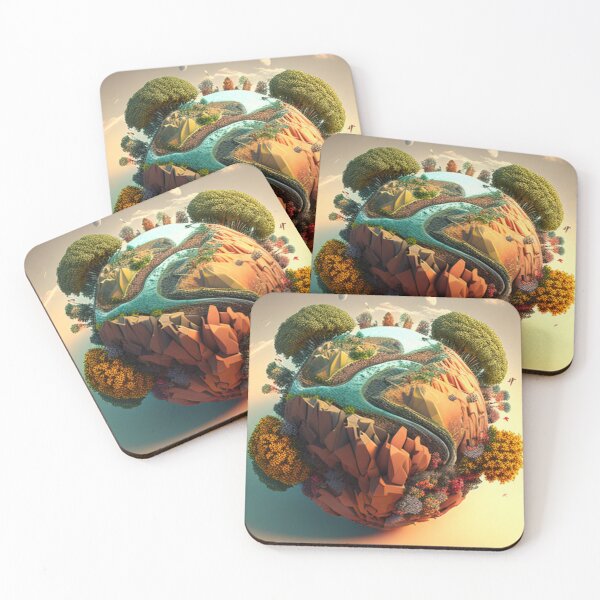 Item preview, Miniature Desert River Globe designed and sold by IllReputes.