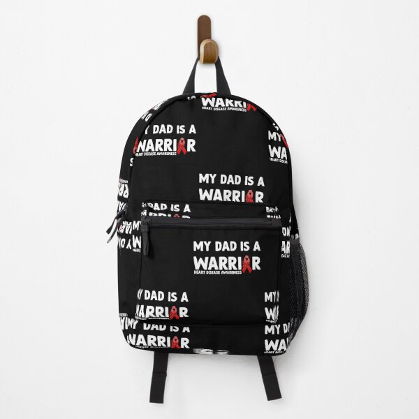 Item preview, Heart Disease Awareness Quote: My Dad Is A Warrior, CHD designed and sold by AMINE  ★★★★★.