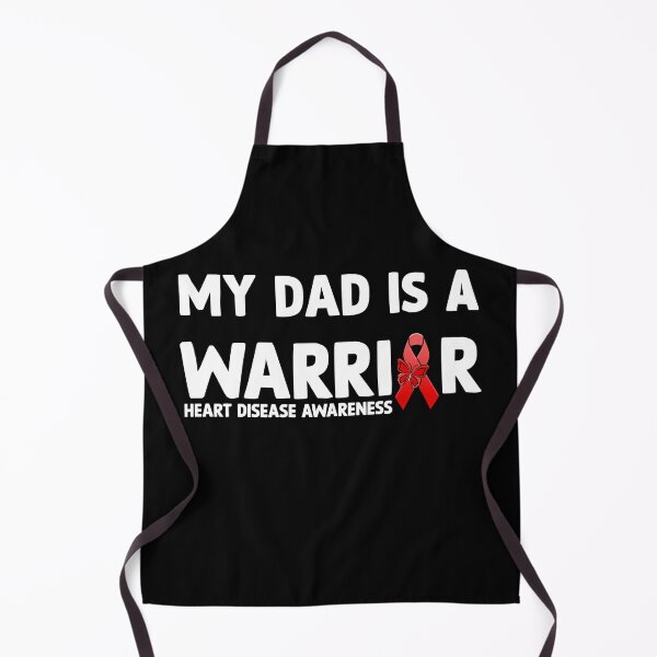 Item preview, Heart Disease Awareness Quote: My Dad Is A Warrior, CHD designed and sold by AMINE ★★★★★.
