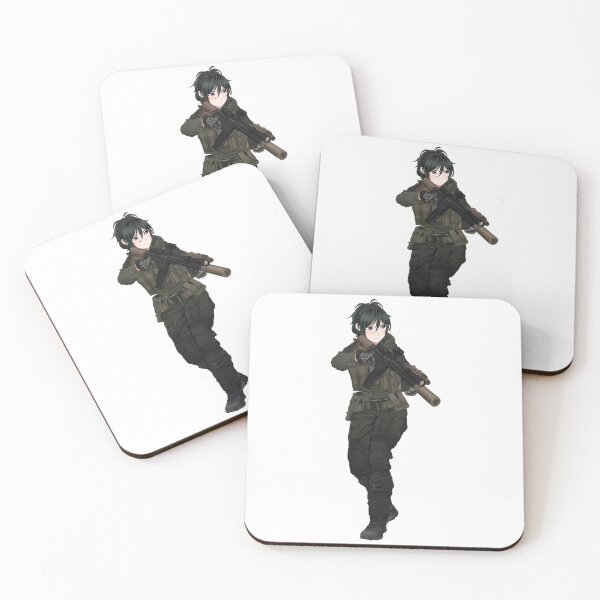Item preview, Military Anime Girl designed and sold by kittiescuties.