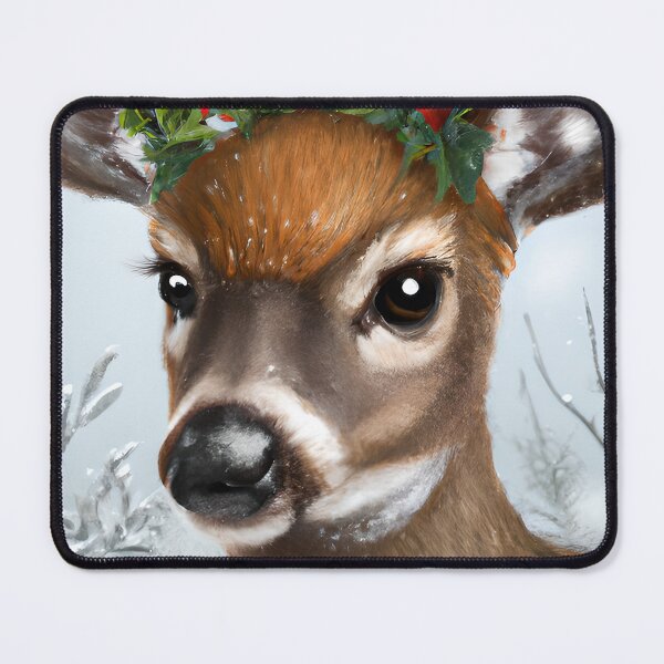 Item preview, Beautiful Winter Deer designed and sold by Poetic Patterns Studio.
