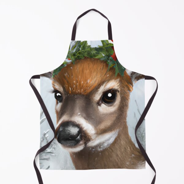 Item preview, Beautiful Winter Deer designed and sold by Poetic Patterns Studio.