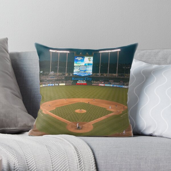 Kansas City Home of Baseball Fever Throw Pillow