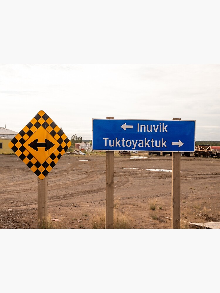 "Inuvik Tuktoyaktuk" Poster for Sale by Sam Brooks Redbubble