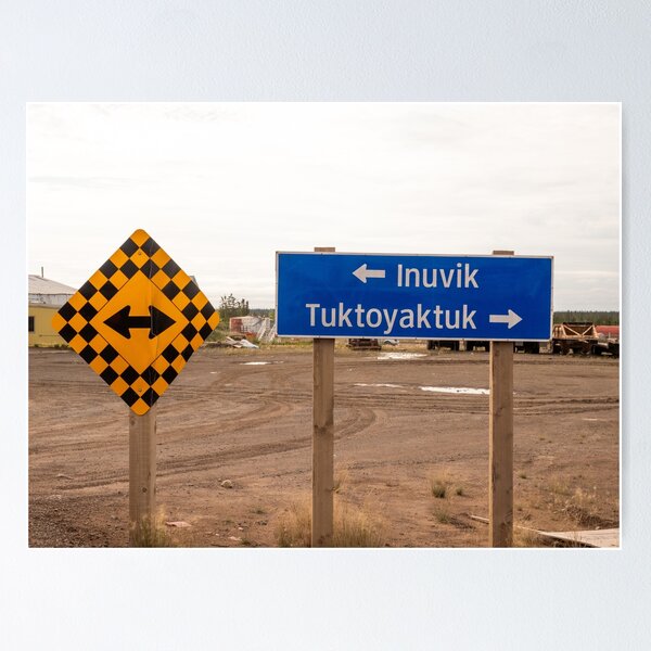 Inuvik Tuktoyaktuk Poster