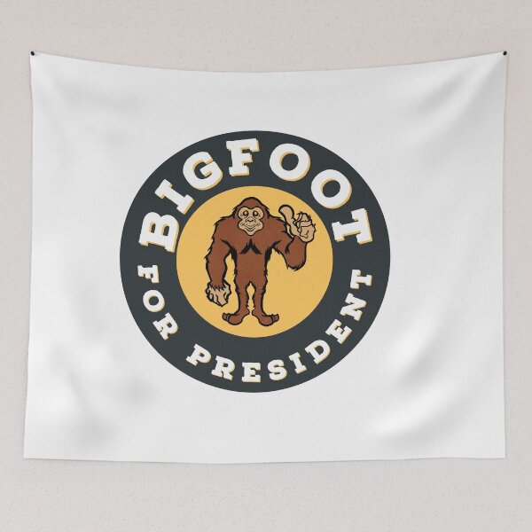 Item preview, Bigfoot for president  designed and sold by lenlovecraft.