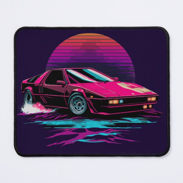 Item preview, Synthwave Fiero driving designed and sold by ChasmicArt.