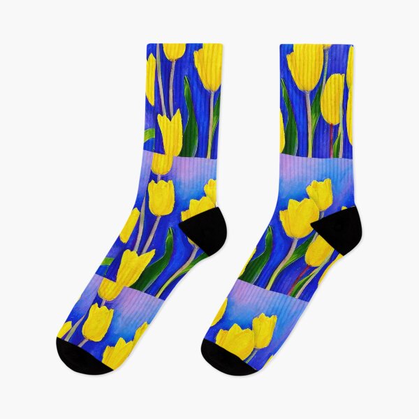 Item preview, Beautiful yellow tulips artwork designed and sold by gramizzia.