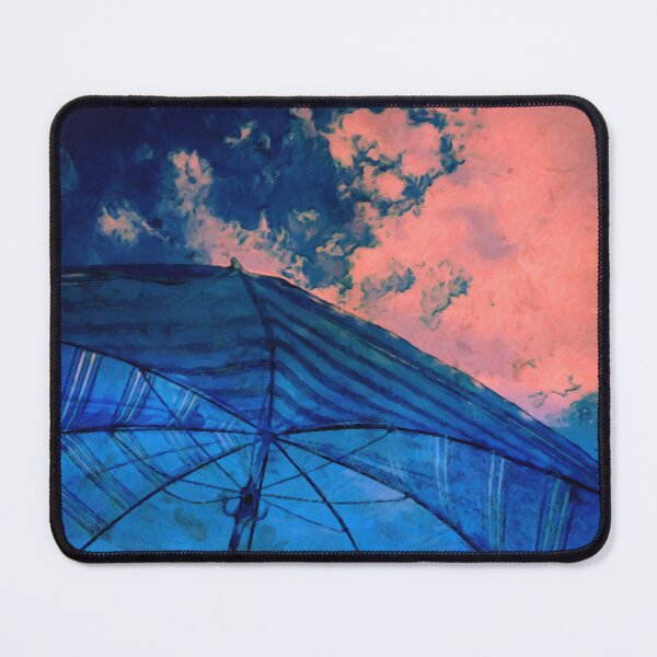 Item preview, Beach Umbrella Surreal Sky designed and sold by Ladydi.