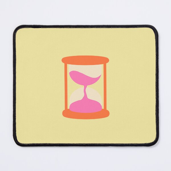 Item preview, Stoic Pink Sand Hourglass Sticker designed and sold by stoicjimny.