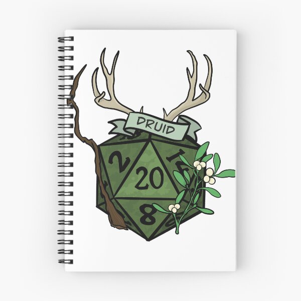 Item preview, DnD D20 class druid designed and sold by TammyJX.