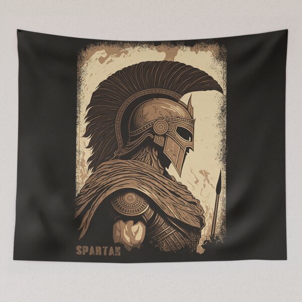 Item preview, The Unconquerable Spartan designed and sold by Abili-Tees.