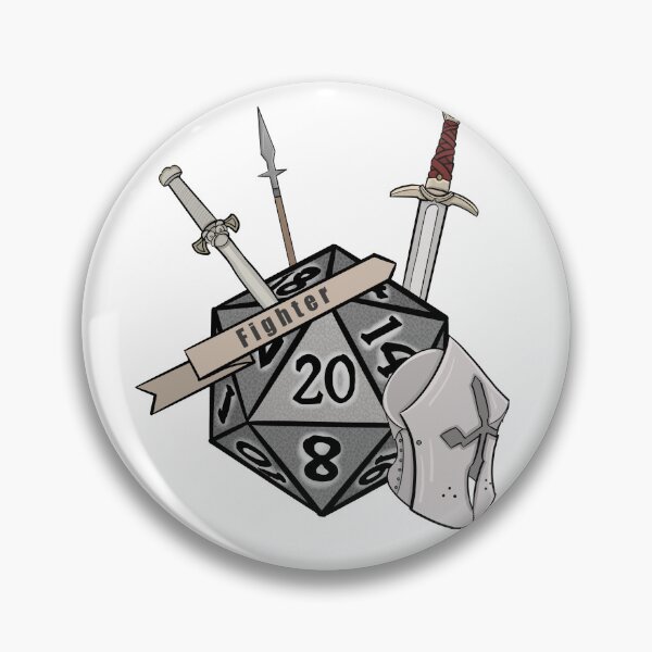 Artikelvorschau, DnD D20-Klassenjäger entworfen und verkauft von TammyJX.
