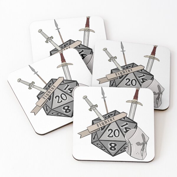 Item preview, DnD D20 class fighter designed and sold by TammyJX.