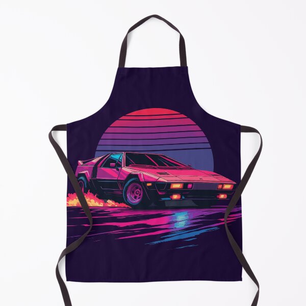 Item preview, Synthwave sportscar Fiero Drifting designed and sold by ChasmicArt.