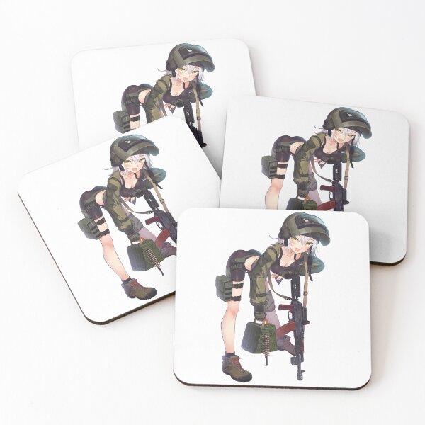 Item preview, Military Anime Girl designed and sold by kittiescuties.