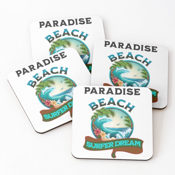 Item preview, Paradise Beach - Surfer Dream designed and sold by flowinglobe.