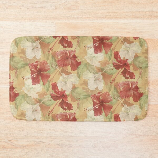 Item preview, Classic Vintage Tropical Hibiscus Pattern Design  designed and sold by Tina Veenstra.