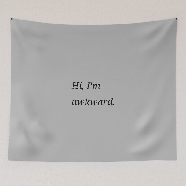 Item preview, Hi I'm awkward  designed and sold by TealNight.