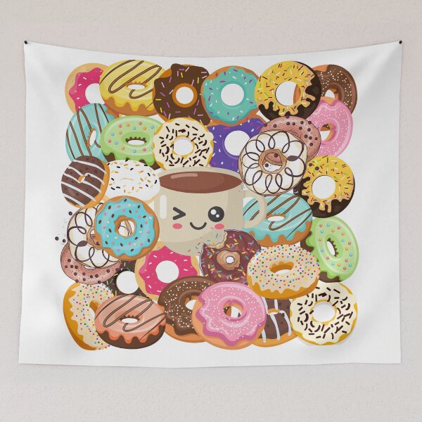 Item preview, donuts and coffee designed and sold by Yayis2088.