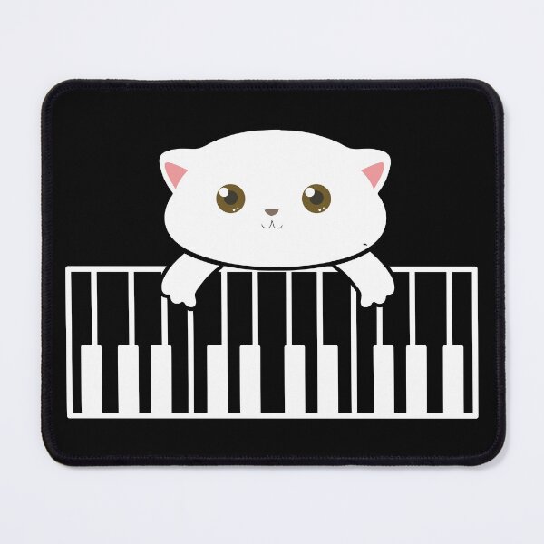 Item preview, Funny Cat Piano  designed and sold by AnimalsSpace.