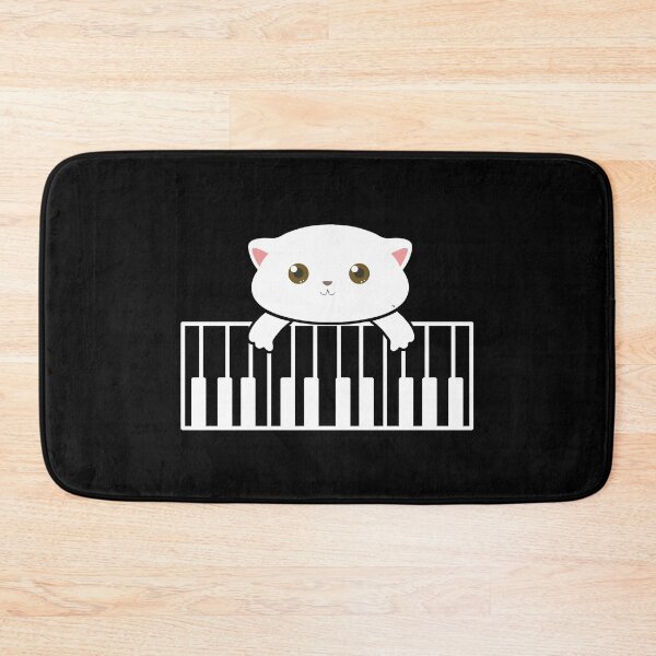 Item preview, Funny Cat Piano  designed and sold by AnimalsSpace.