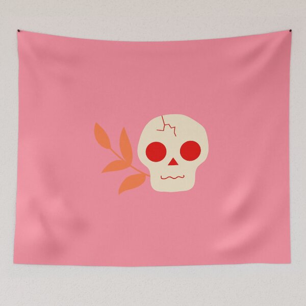 Item preview, Stoic Skull with Plant | Memento Mori designed and sold by stoicjimny.