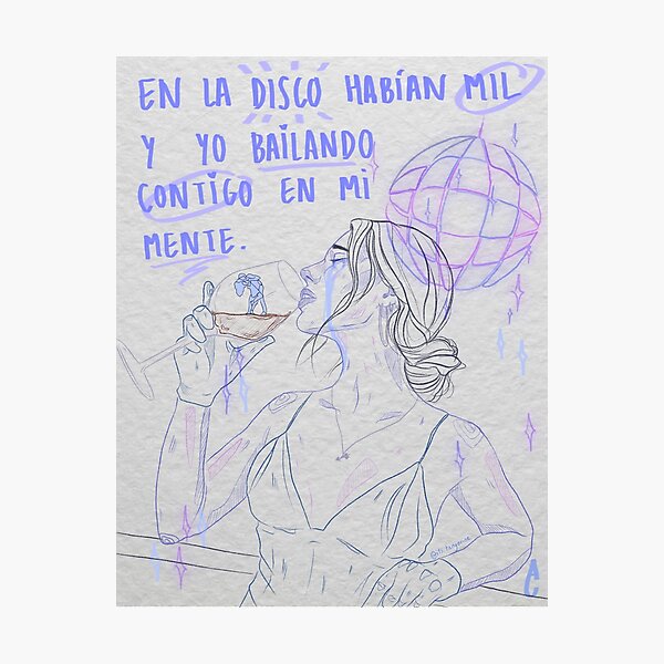 Bad bunny a4 Lámina fotográfica
