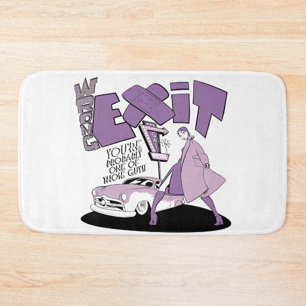 Item preview, Exit - purple/white designed and sold by Kinky-Woom.