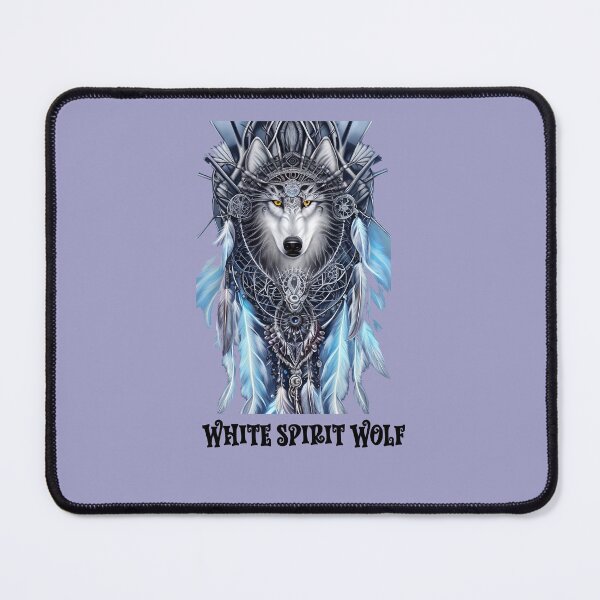 Item preview, WHITE SPIRIT WOLF designed and sold by assia lachgar.