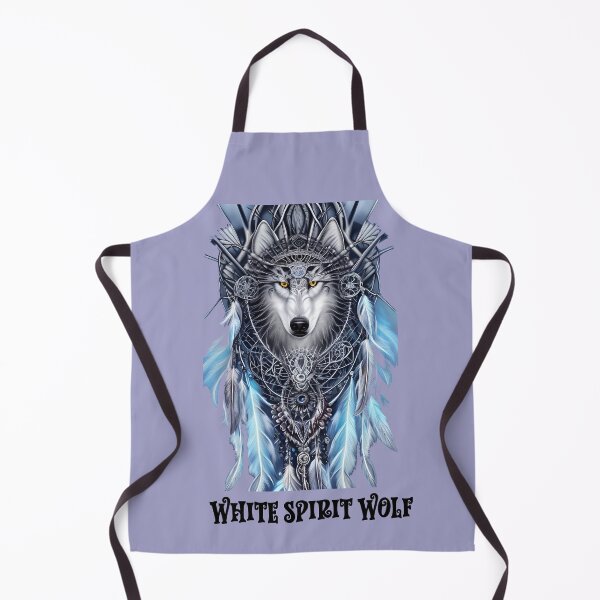 Item preview, WHITE SPIRIT WOLF designed and sold by assia lachgar.