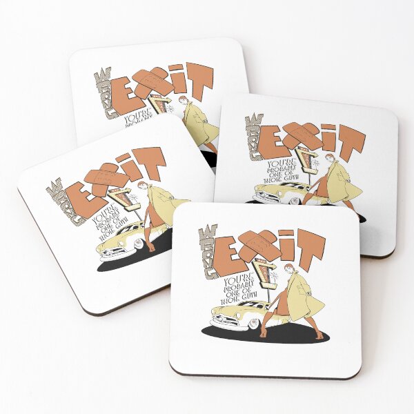 Item preview, Exit - orange/white designed and sold by Kinky-Woom.