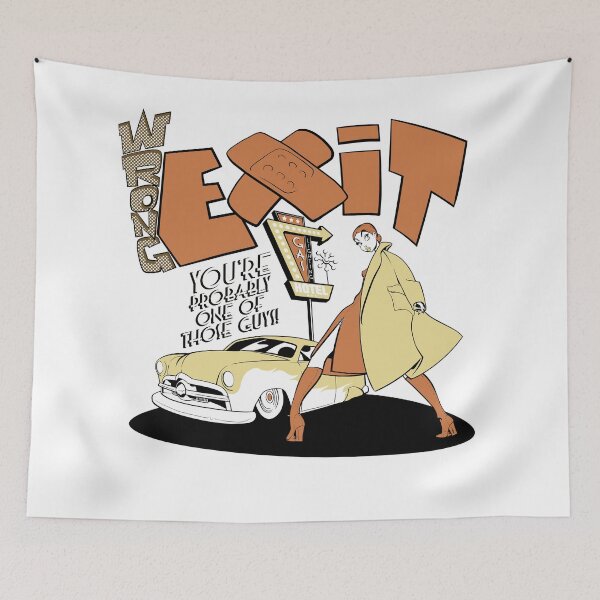 Item preview, Exit - orange/white designed and sold by Kinky-Woom.