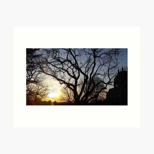 Item preview, Winter sky over Bryn Athyn photo#2 designed and sold by HelenPDesigns.